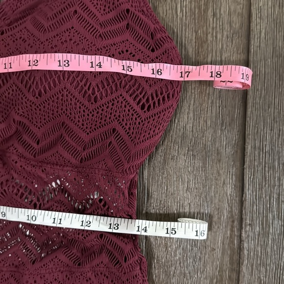 SOMA Crochet One-Piece Swimsuit Ruby - Picture 9 of 10